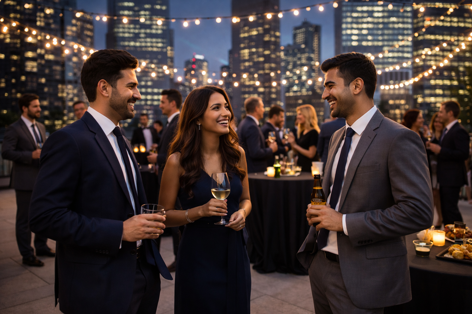 Corporate evening event